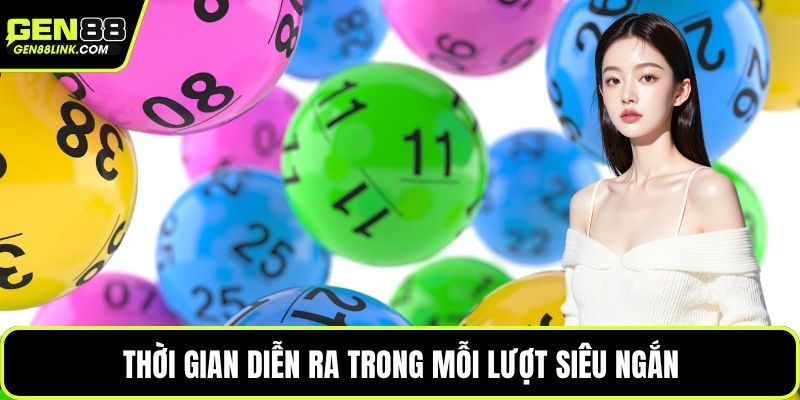 Thời gian diễn ra trong mỗi lượt siêu ngắn